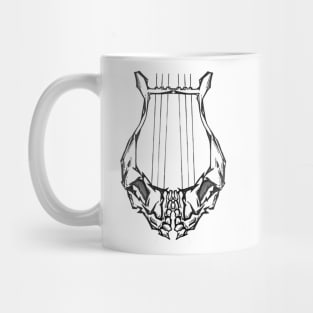 bone lyre Mug